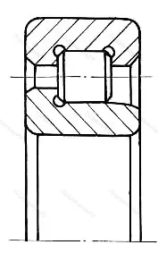 Подшипник  542206 размер 30x62x16 от производителя  ГПЗ-4