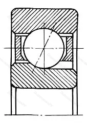 Модификация подшипника 5М4-2076083ЮТП размер 3x7x2,7 ГПЗ-4