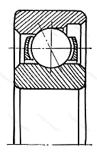 Модификация подшипника 6015 размер 15x35x8