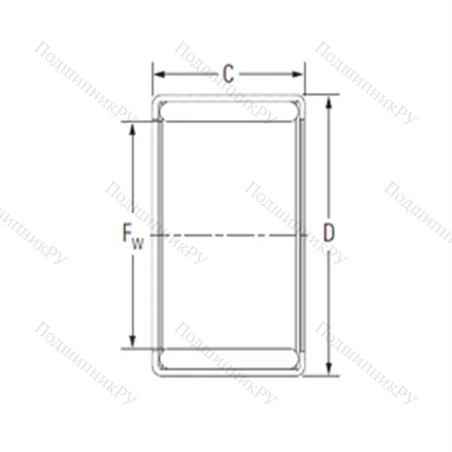 Подшипник игольчатый радиальный 34YM 4225L