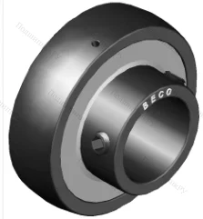 Высокотемпературный корпусной подшипник UC 215 BHTS ZZ GR CG 350° BECO в Астрахани