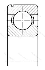 Подшипник 6213 N размер 65x120x23 от производителя  SKF