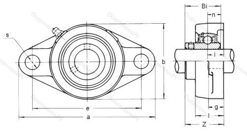 Подшипниковый узел UCFL 211 в Астрахани