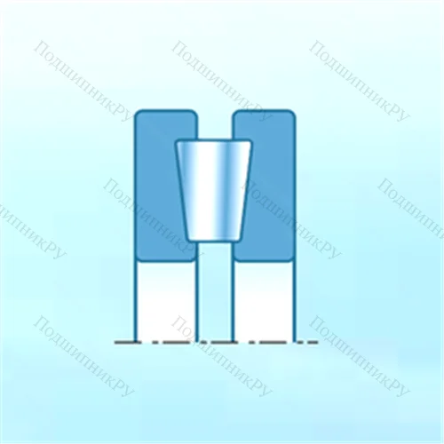 Подшипник роликовый упорный E-CRT 3617