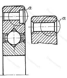 Модификация подшипника 4-186909 