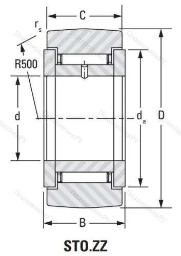 Подшипник STO 10 ZZ от производителя  KOYO