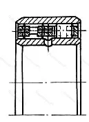 Модификация подшипника 70-782756М размер 280x460x200 ГПЗ-9