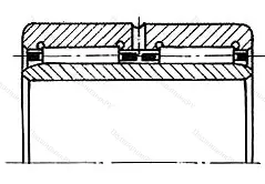 Подшипник NA 6912/C 4 