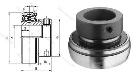 Корпусный подшипник SA 201 в Астрахани