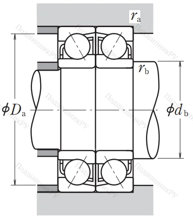 Однорядный шариковый подшипник