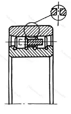 Подшипник NN 3030/SP размер 150x225x56
