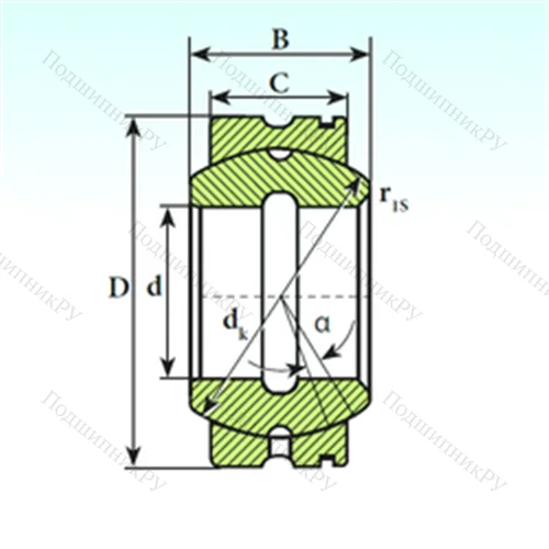 Подшипник скольжения сферический