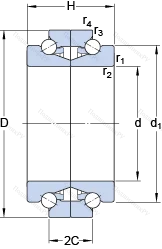 Подшипник BTW 150 CM/SP в Астрахани