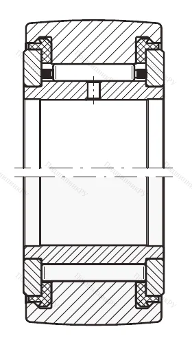 Игольчатый подшипник NATV 15 PP A