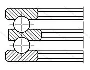 Подшипник  52202 (38202) 