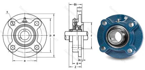 Подшипниковый узел UCFC 215 в Астрахани