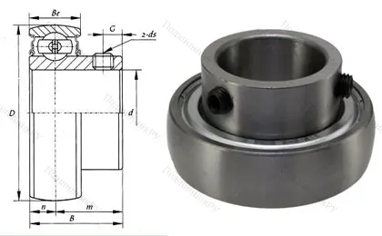 Корпусный подшипник SB 202 в Астрахани
