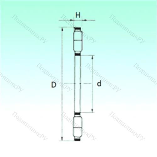 Подшипник роликовый упорный K 89420-M