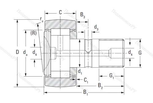 Подшипник NUKR 72 2SK от производителя  KOYO