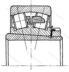 Модификация подшипника 30-13536 размер 180x360x98/150