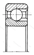 Модификация подшипника 970300 размер 10x35x11