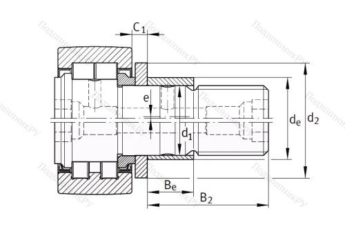 Подшипник PWKRE 40 2RS