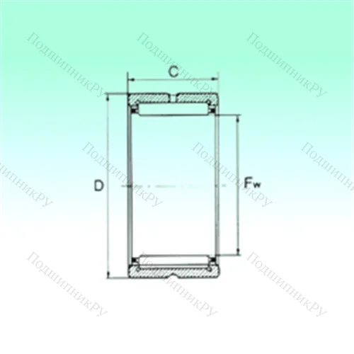 Подшипник игольчатый радиальный RNA 4836