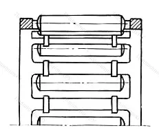 Модификация подшипника 464904Е размер 19x25,3x20