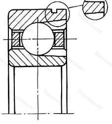Подшипник 6315NTA/P 53Q 6 размер 75x160x37 от производителя  SKF
