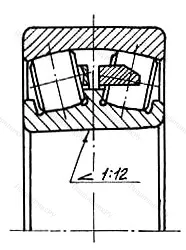 Модификация подшипника 113618 размер 90x190x64 ГПЗ-34