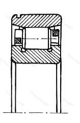 Подшипник  322220 размер 100x180x34