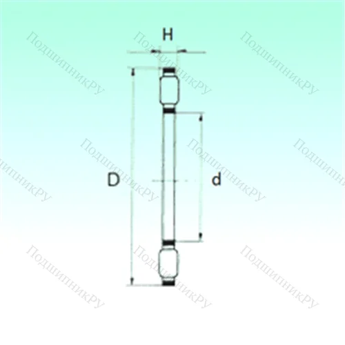 Подшипник роликовый упорный K 81140-M