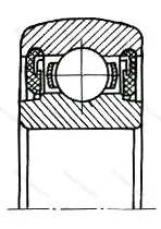 Модификация подшипника 580205АС17 размер 25x52x15