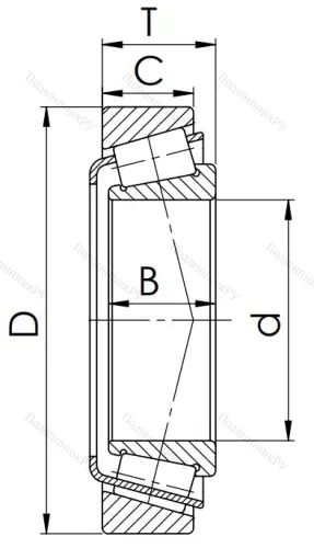Конический роликовый подшипник 7516 (32216) в Астрахани