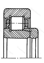 Подшипник N 211MB/P 6S 2 размер 55x100x21