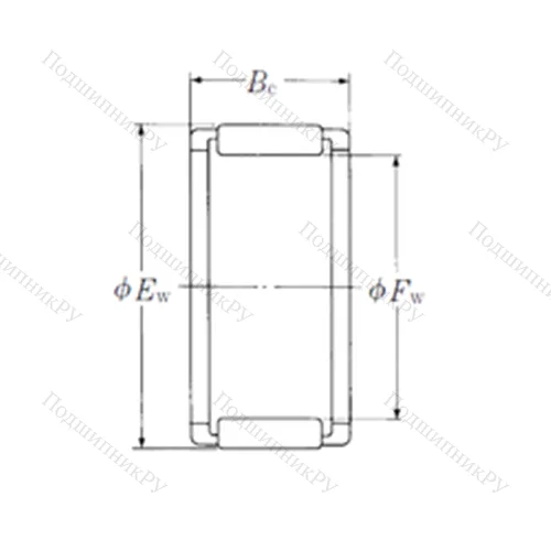 Подшипник игольчатый радиальный