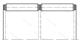 Подшипник  664804 (K 20,1x26,1x34/53,5) размер 20,1x26,1x34/53,5