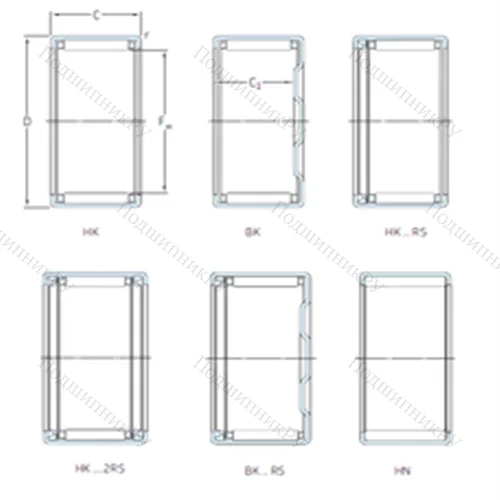 Подшипник игольчатый радиальный HK 2012