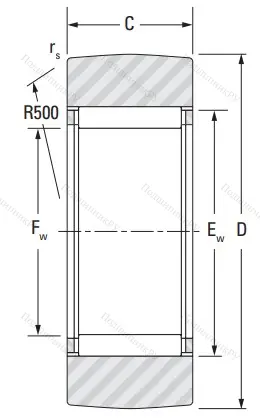 Подшипник RSTO 10 от производителя  KOYO