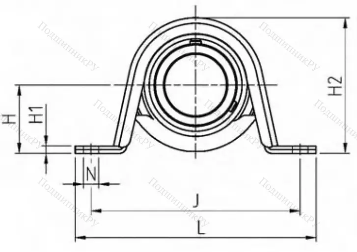 Подшипниковый узел USPP 201