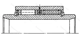Подшипник  714730 размер 150x210x110/165