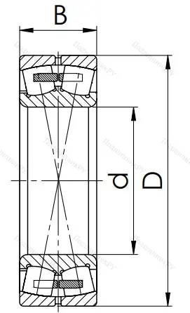 Сферический роликовый подшипник 3624 АМН (22324 ACMBW 33) в Астрахани