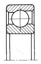 Модификация подшипника 6-7710815Т2 размер 75x95x8