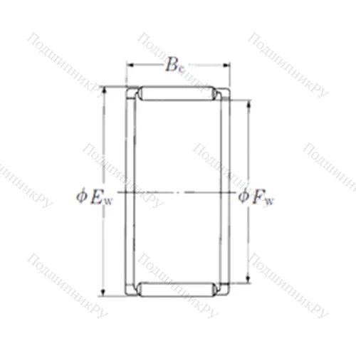 Подшипник игольчатый радиальный