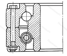 Модификация подшипника 6-3687/1300К размер 1300x1600x108