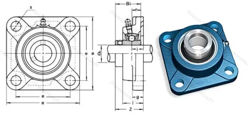 Подшипниковый узел UCF 320 в Астрахани