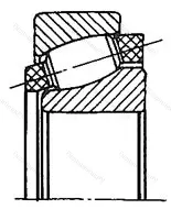 Подшипник  263215 размер 75x130x27,25 от производителя  МПЗ