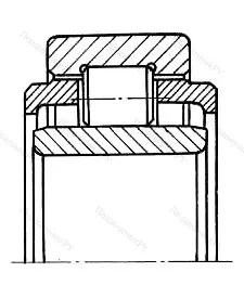 Модификация подшипника 6-2672832Р6У1 размер 160x200x24/30