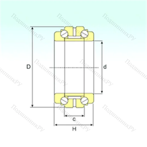Подшипник шариковый упорно-радиальный 234948