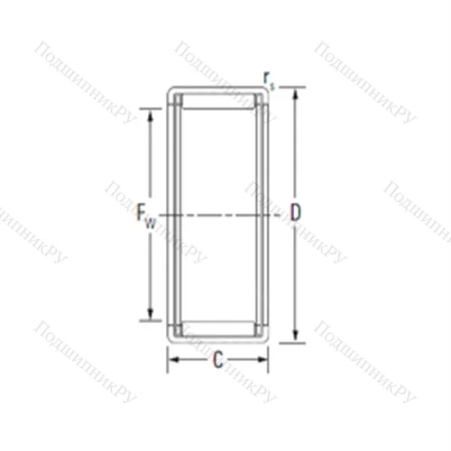 Подшипник игольчатый радиальный